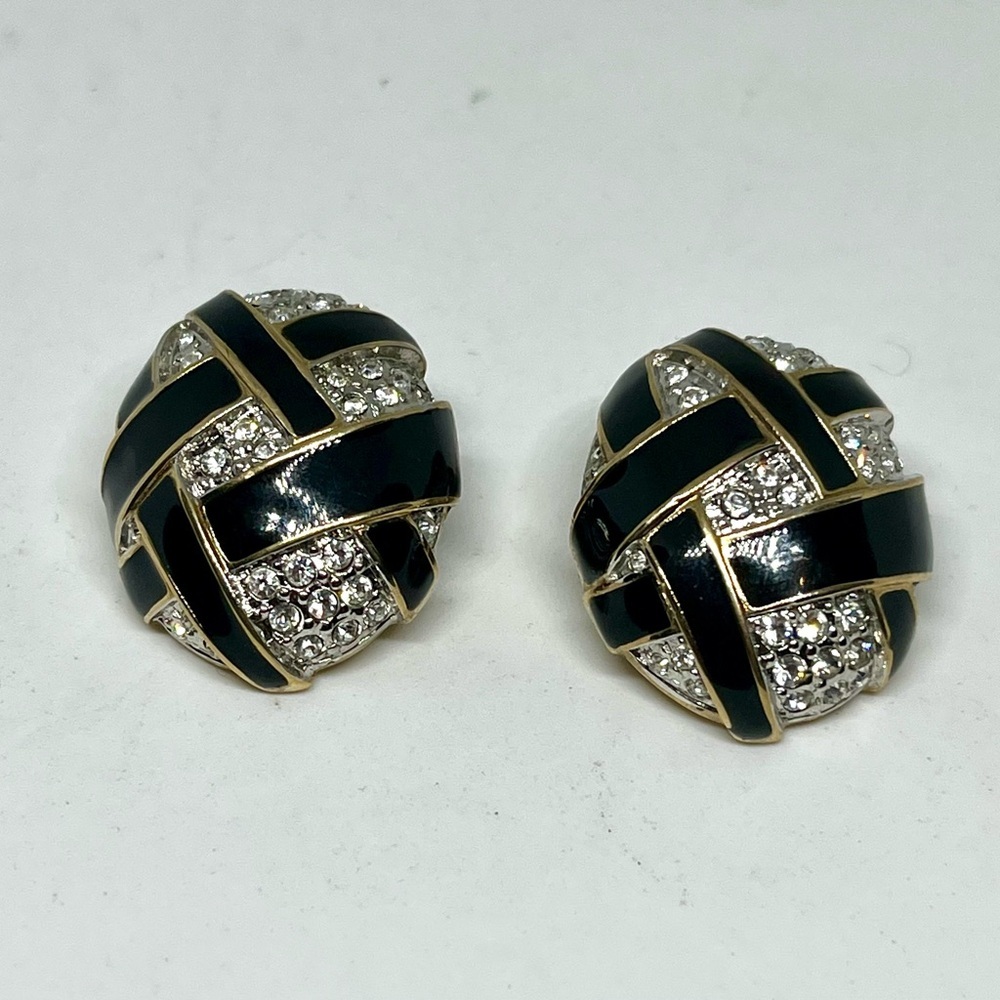 Vintage Carolee Clip On Earrings